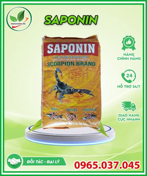 Saponin diệt cá tạp trong ao nuôi