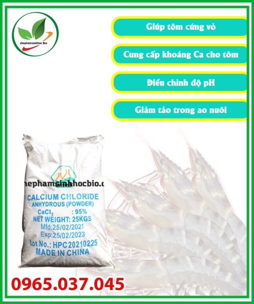 Khoáng canxi Calcium Chloride cho thủy sản-01