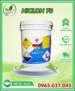 Hóa chất Chlorine Niclon 70G Nhật Bản giá tốt