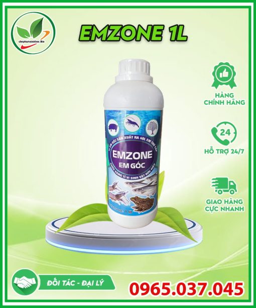 Chế phẩm sinh học EmZone dùng cho thủy sản