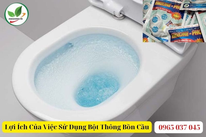 Lợi Ích Của Việc Sử Dụng Bột Thông Bồn Cầu